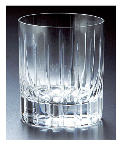 ガラス　器 Amazon｜クリスタルマイグラス 剣菱カットオールド RX-4555D｜ロック